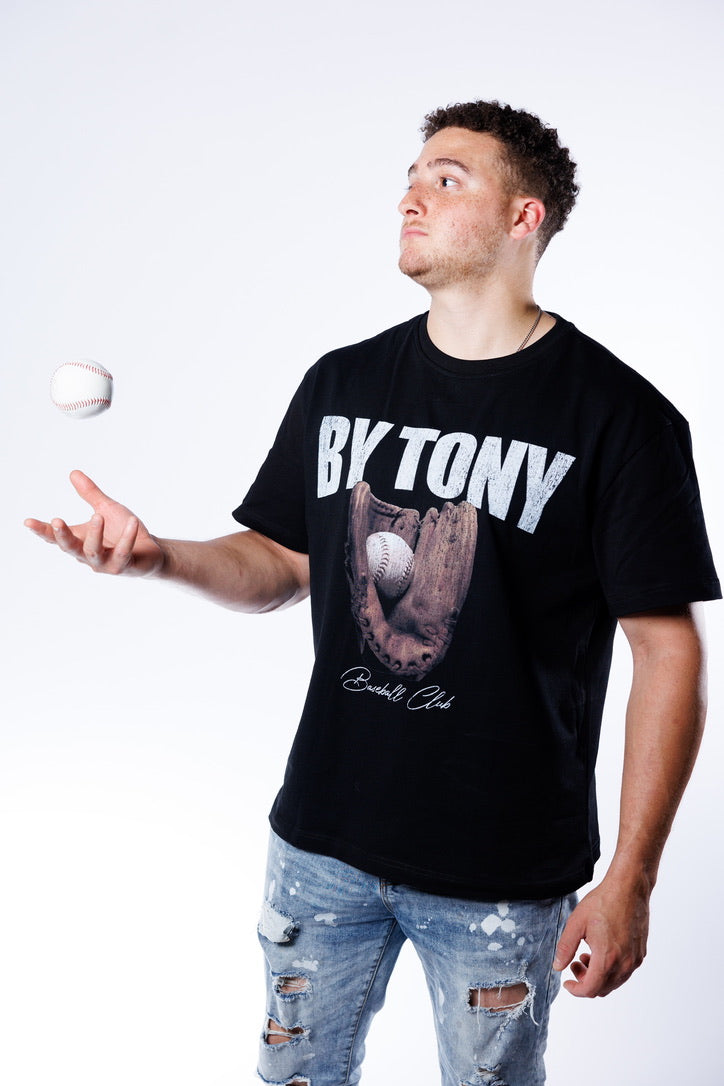 baseball t-shirt overside