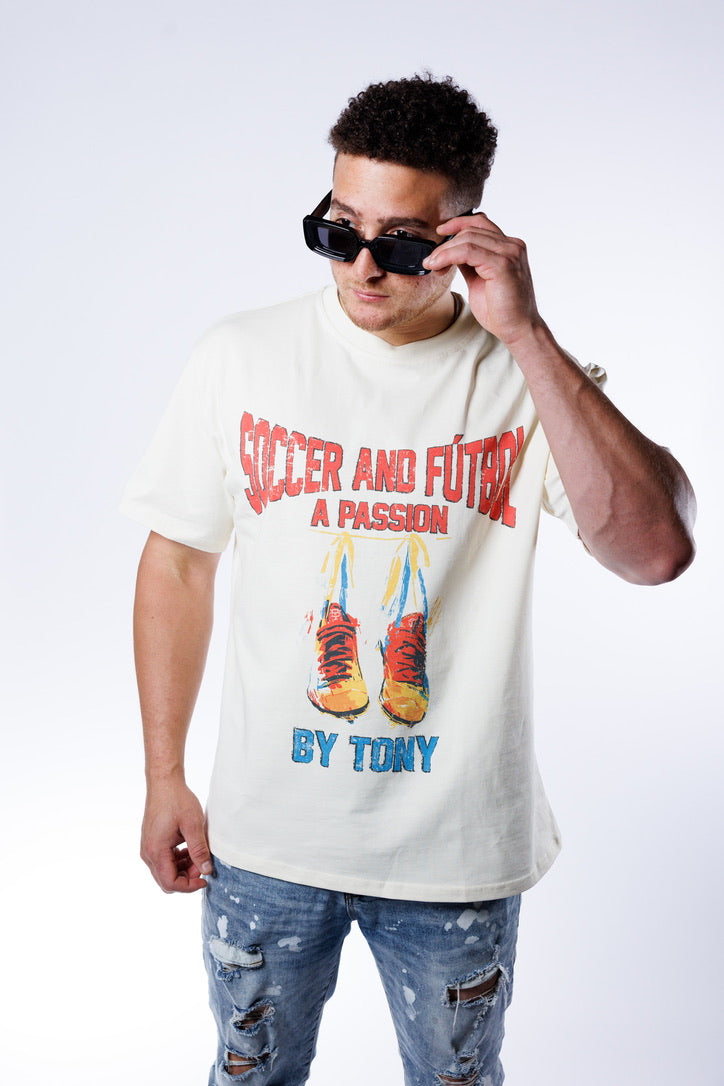 Soccer T-shirt overside