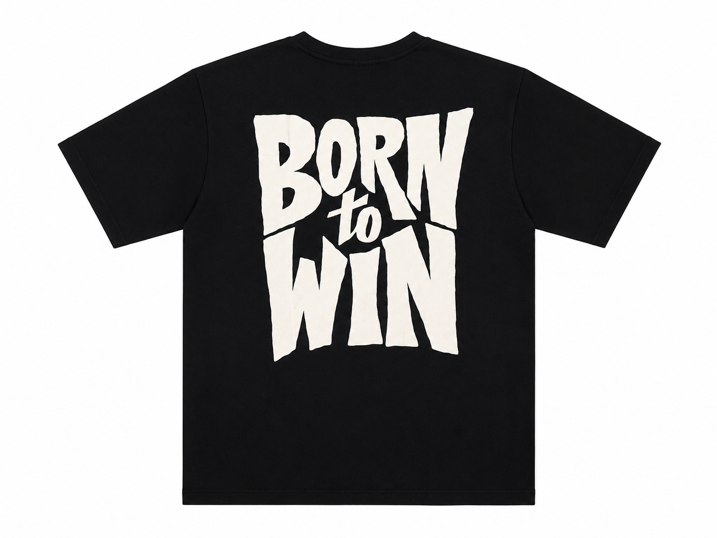 BORN TO WIN OVERSIZED TEE