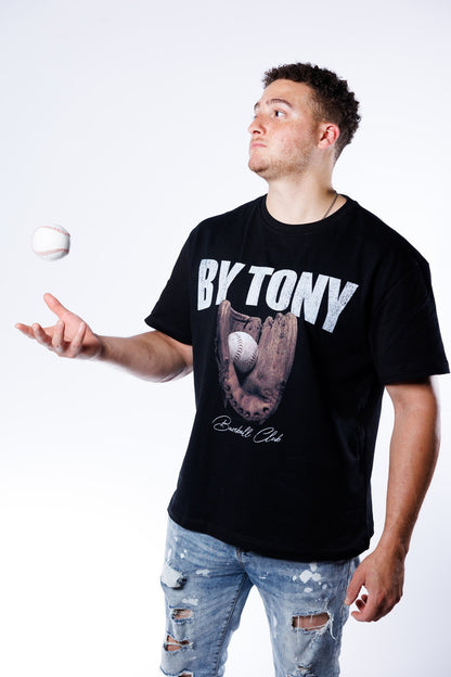baseball t-shirt overside